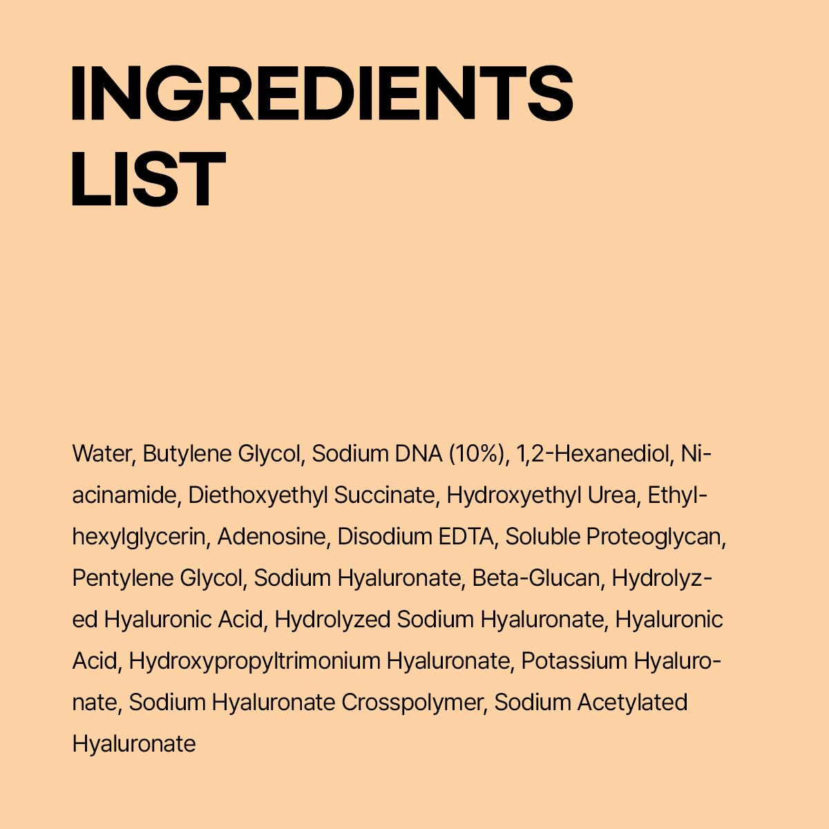 Essenciel PDRN Serum, 100,000 PPM 10% PDRN Salmon DNA Nano Liposome Korean Facial Ampoule, Lightweight Hydrating Essence for Plump, Dewy-Looking Skin, All Skin Types, 1.01 Fl Oz (30ml)
