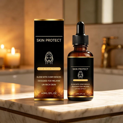 Walker Skin Protect Serum for Black Women, Reduces Wrinkles & Fine Lines, Eliminates Dark Circles, and Lifts & Firms Skin,Lightweight Non-Greasy,Suitable for Black Women & All Skin Types.(1 pack)