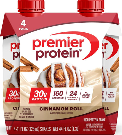 Premier Protein 30g High Protein Shake, Chocolate Peanut Butter, 12 Pack